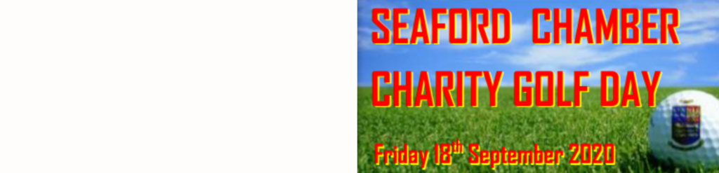 Seaford Chamber of Commerce Charity Golf Day banner