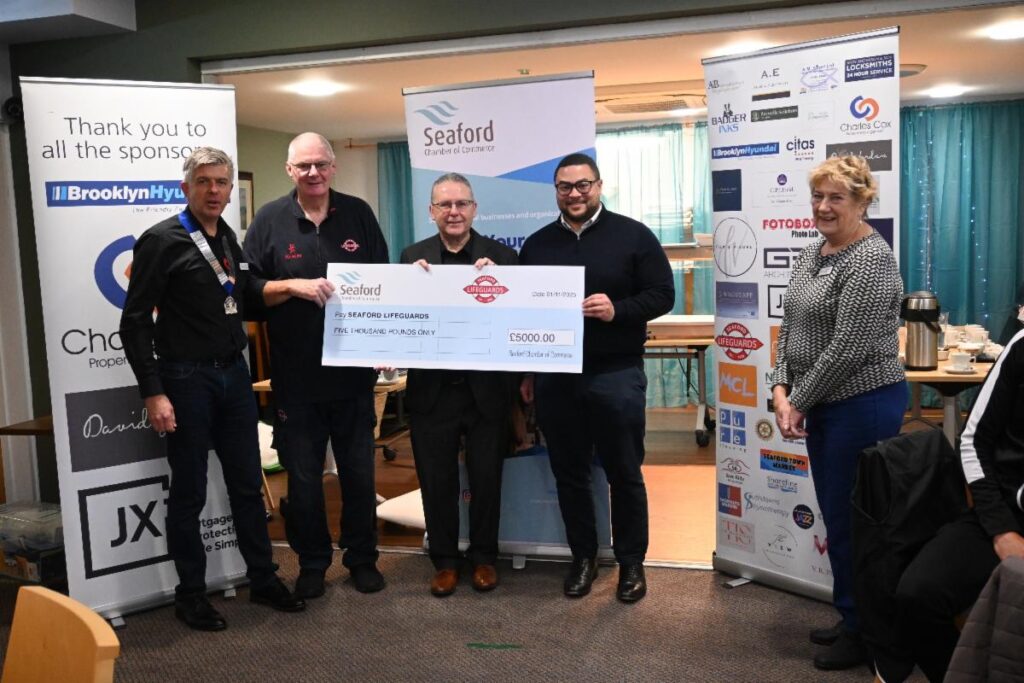 Charity Golf Day Cheque Presentation 2025